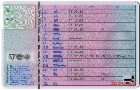Новые права 2010